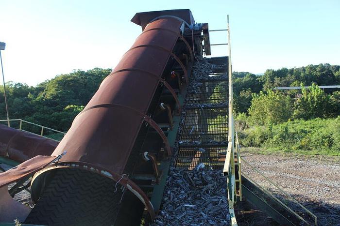 Used 28′ x 48″ Concave Belt Conveyor