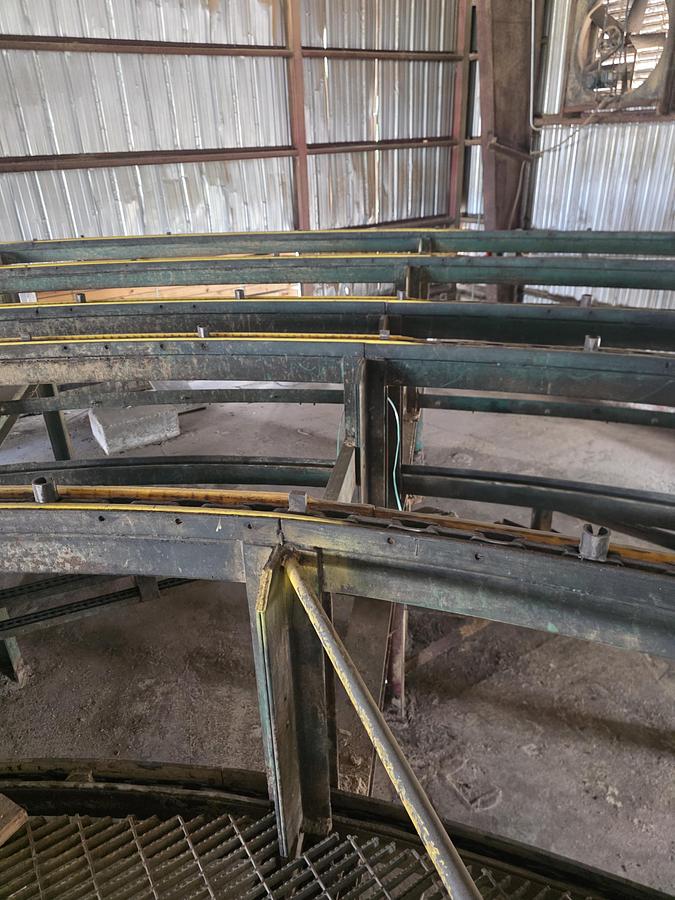 Used Curved Chain Deck - 5 strand x 90 degrees