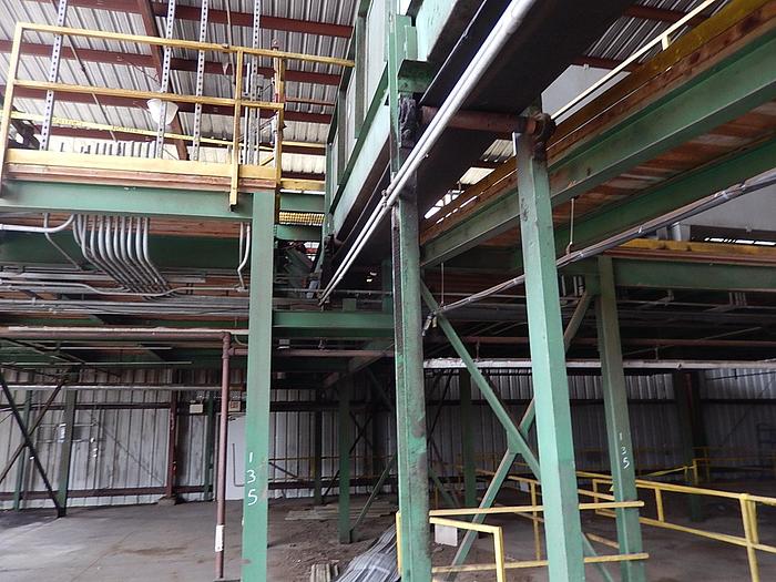 Used NEWNES Belt Conveyor 98′ x 18″