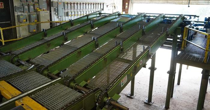 Used Reckart 18' x 5-strand Transfer Deck