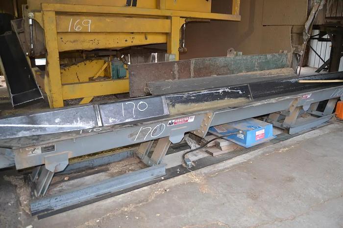 Used 28' x 24" Webster VIbrating Conveyor