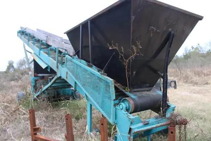 Used Portable Radial Stacker Belt