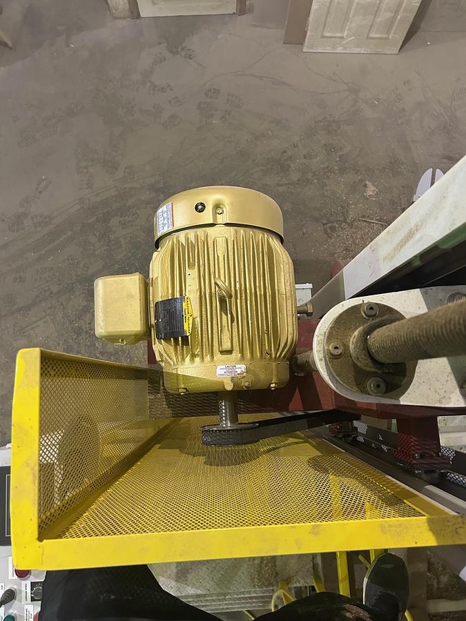 Used 2018, Akhurst Machinery Limited, it is a " New Waycon vertical travelling package saw