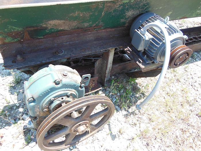 Used 70′ x 14″ Drag Chain Waste Conveyor