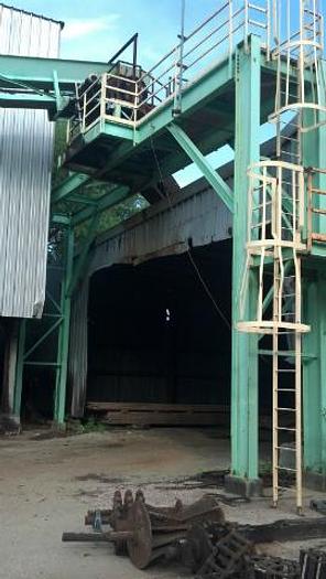 Used 150′ drag chain chip or waste conveyor