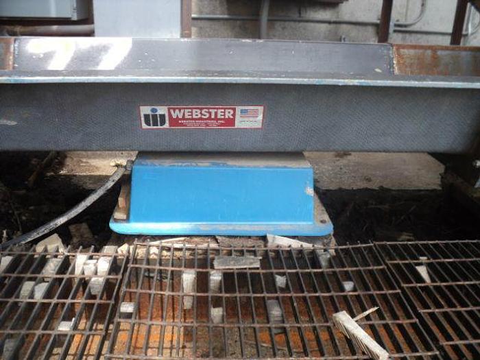 Used WEBSTER 71′ x 24" Vibrating Conveyor