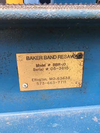 Used Baker Resaw with Return