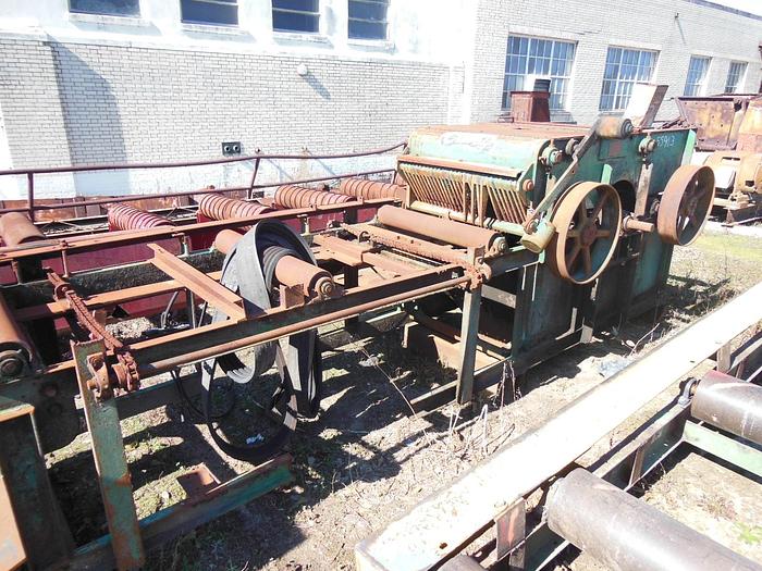 Used Crosby Board Edger, 3-saw