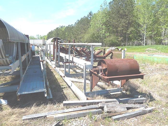 Used 137′ x 36″ Concave Belt Conveyor