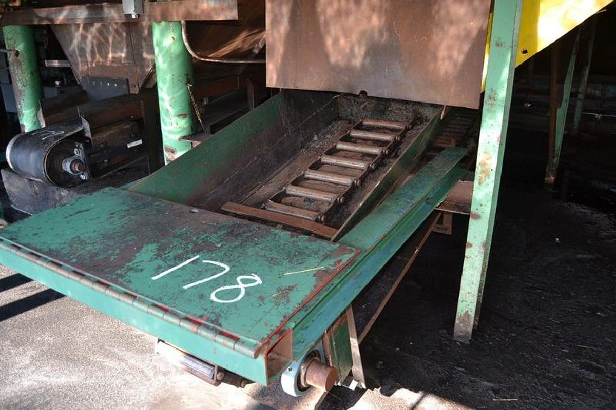 Used 23' Drag Chain Waste Conveyor6