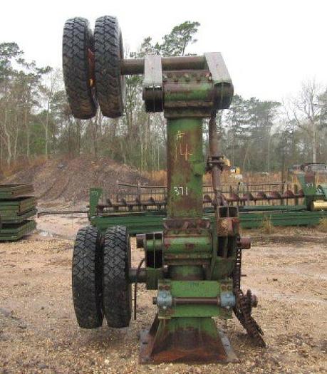 Used Centering Tires for Ring Debarker