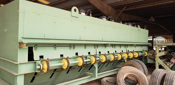 Used COOPER Dropsaw Trimmer 8″ X 24' capacity sale pending