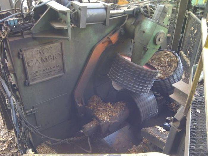 Used Kockums 30" cambio debarker