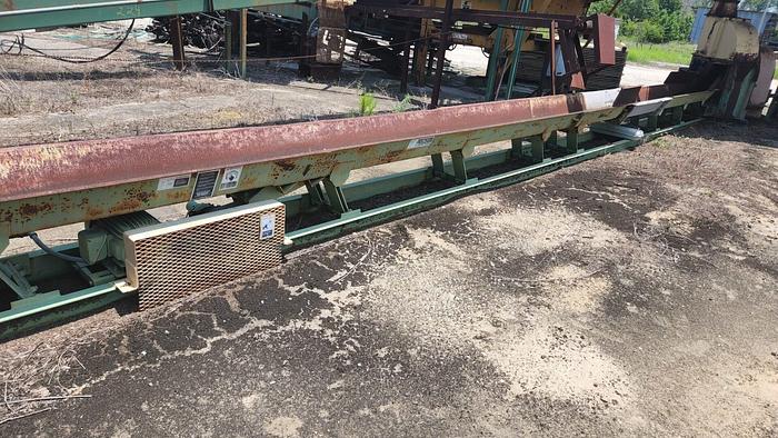 Used Precision Vibrating Conveyor 60 feet long x 18″
