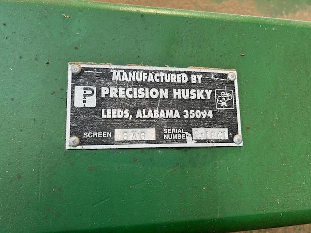 Used Precision Chip Pack, 58" 6 Knife Chipper. 6x6 Screen, Cyclone 