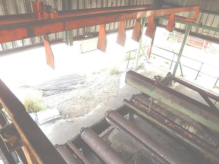 Used USNR Lunden 8′ Green Lumber Stacker