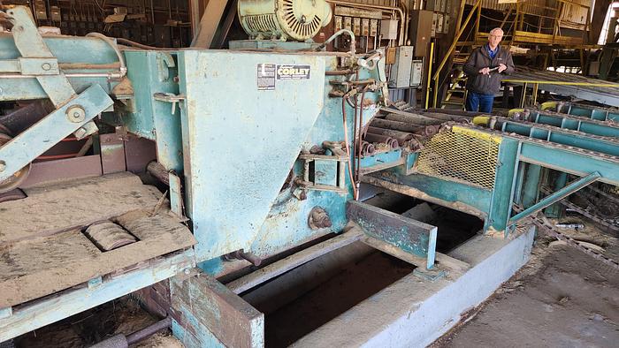 Used Corley 5 x 36  3-saw edger