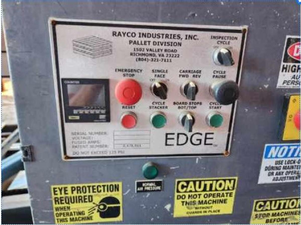 Used Rayco Edge Pallet Nailer , Rebuilt