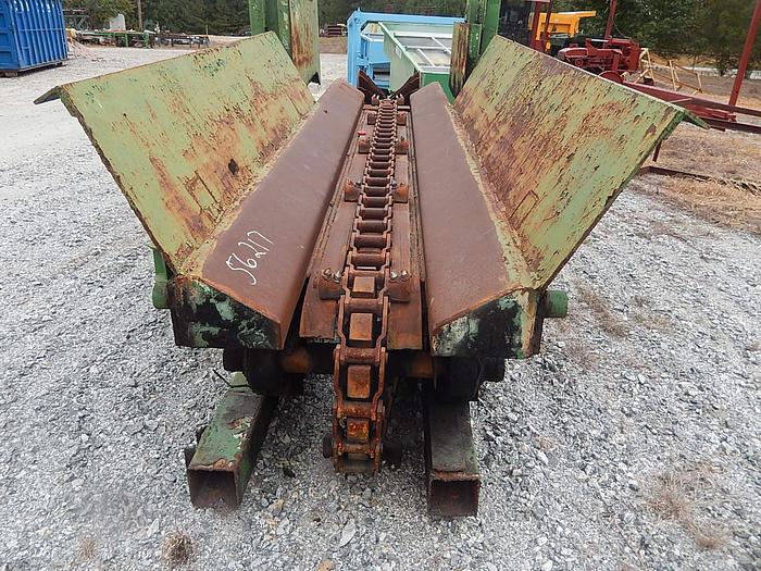 Used Ring Debarker Infeed