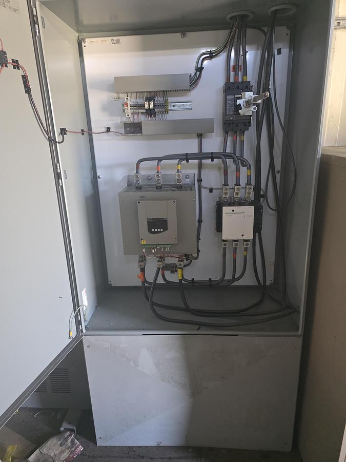 Used 150 HP VFD with Isolation Contactor