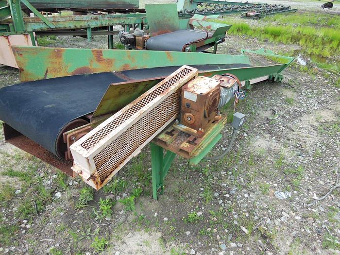 Used 17′ x 25″ Flat Belt Conveyor