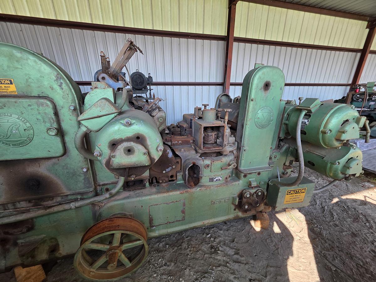 Used YATES AMERICAN A20-12 Planer Matcher