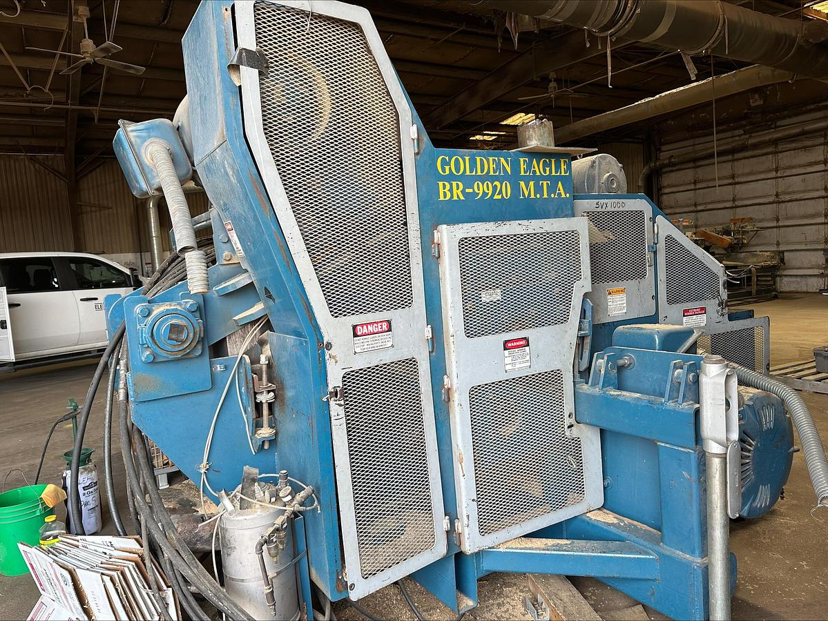 Used Brewer Golden Eagle BR-9920 M.T.A. Gang saw 