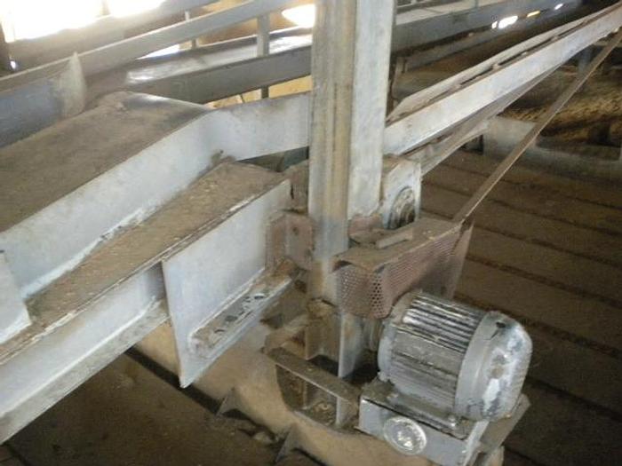 Used Flat Belt Conveyor 32" x 58′