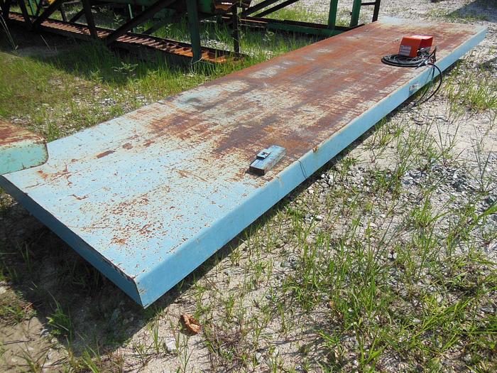 Used ADVANCED LIFTS 48″ X 16’L SCISSOR LIFT TABLE