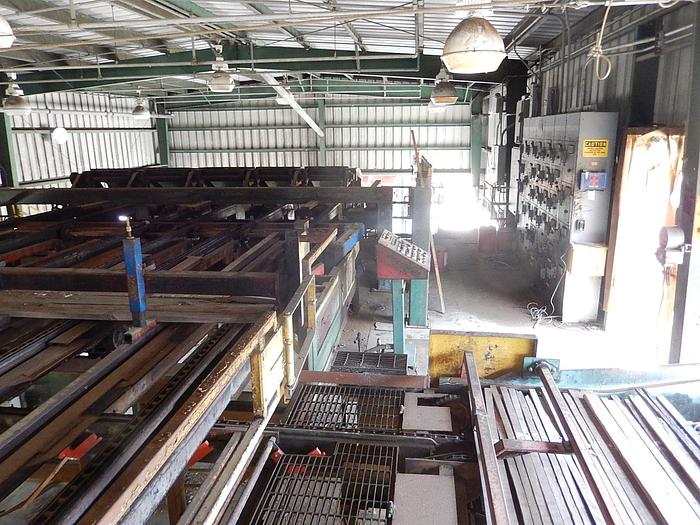 Used USNR Lunden 8′ Green Lumber Stacker