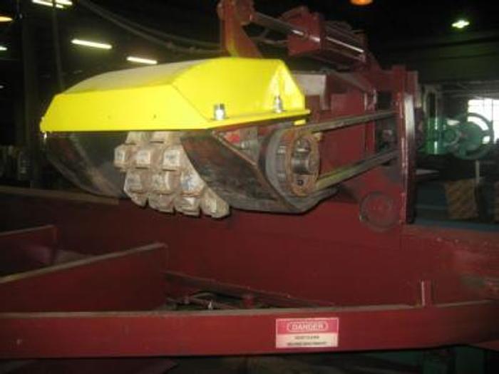 Used MELLOTT Rosserhead Debarker with controls