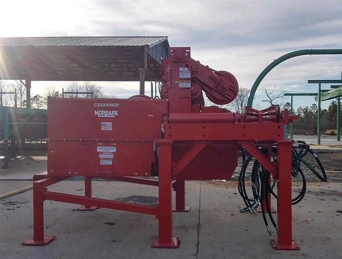 Used Morbark pole peeler