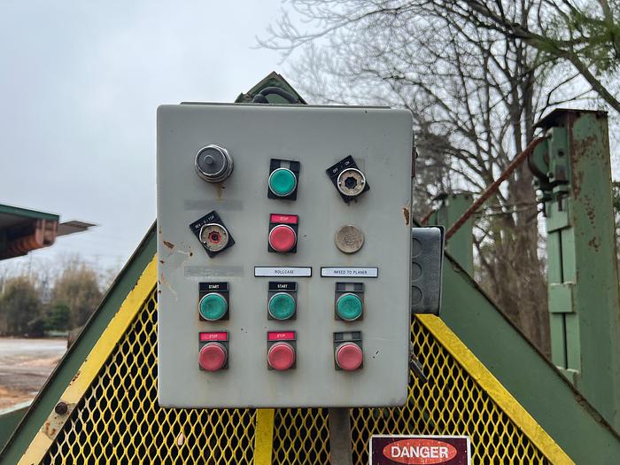 Used Tilt Hoist With 20FT Infeed deck, 20 FT Outfeed Deck 