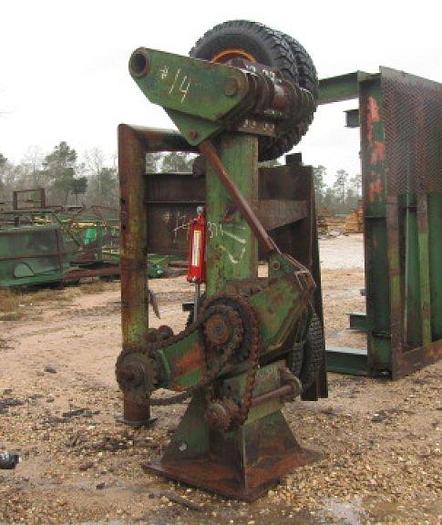 Used Centering Tires for Ring Debarker