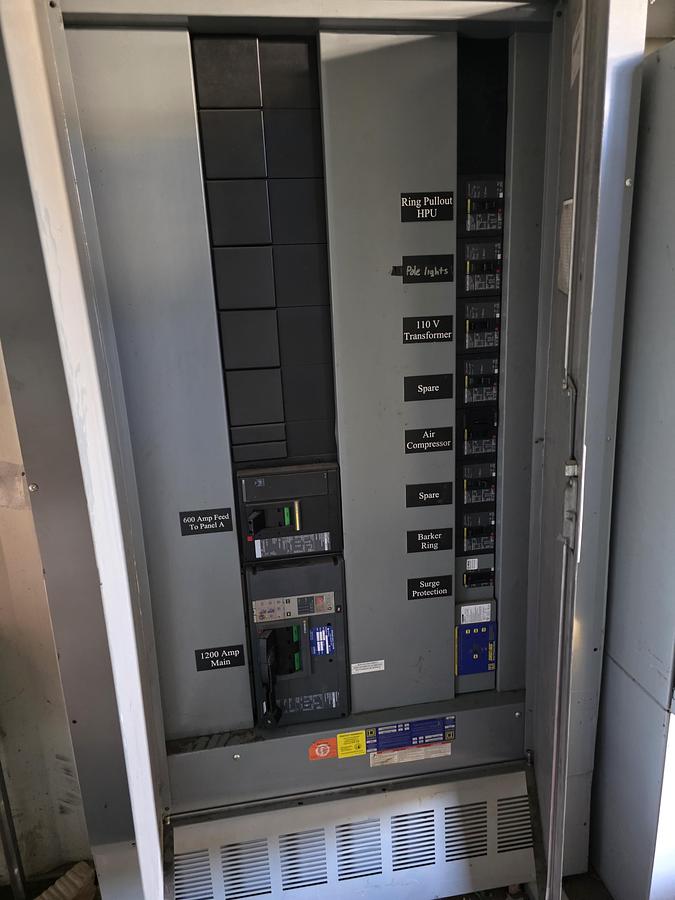 Used Square D 1200 Amp Distribution Panel