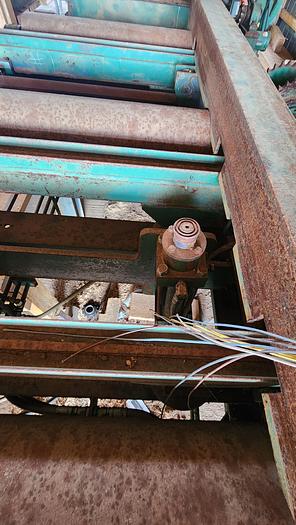 Used Salem 8 x 36 Guided Saw Top Arbor Gang