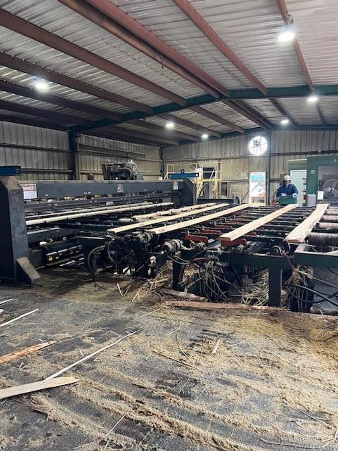 Used Hi-Tech 3-saw Optimized Edger