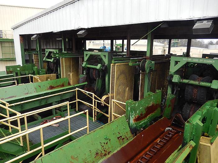 Used Ring Debarker Infeed