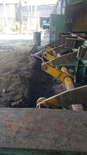 Used 32′ Heavy Duty Endwise Log Trough Outfeed