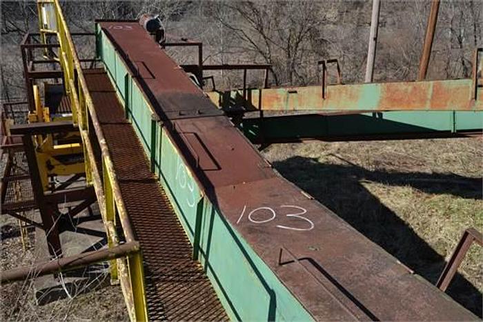 Used 36′ x 16″ Screw Conveyor