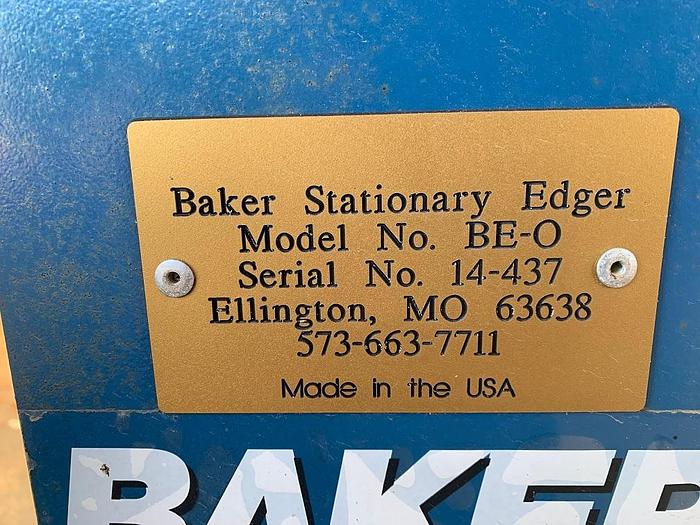 Used Baker Band Sawmill