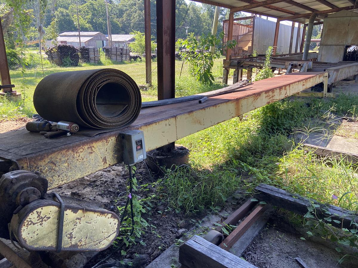 Used 24' x 26" Flat Belt Conveyor