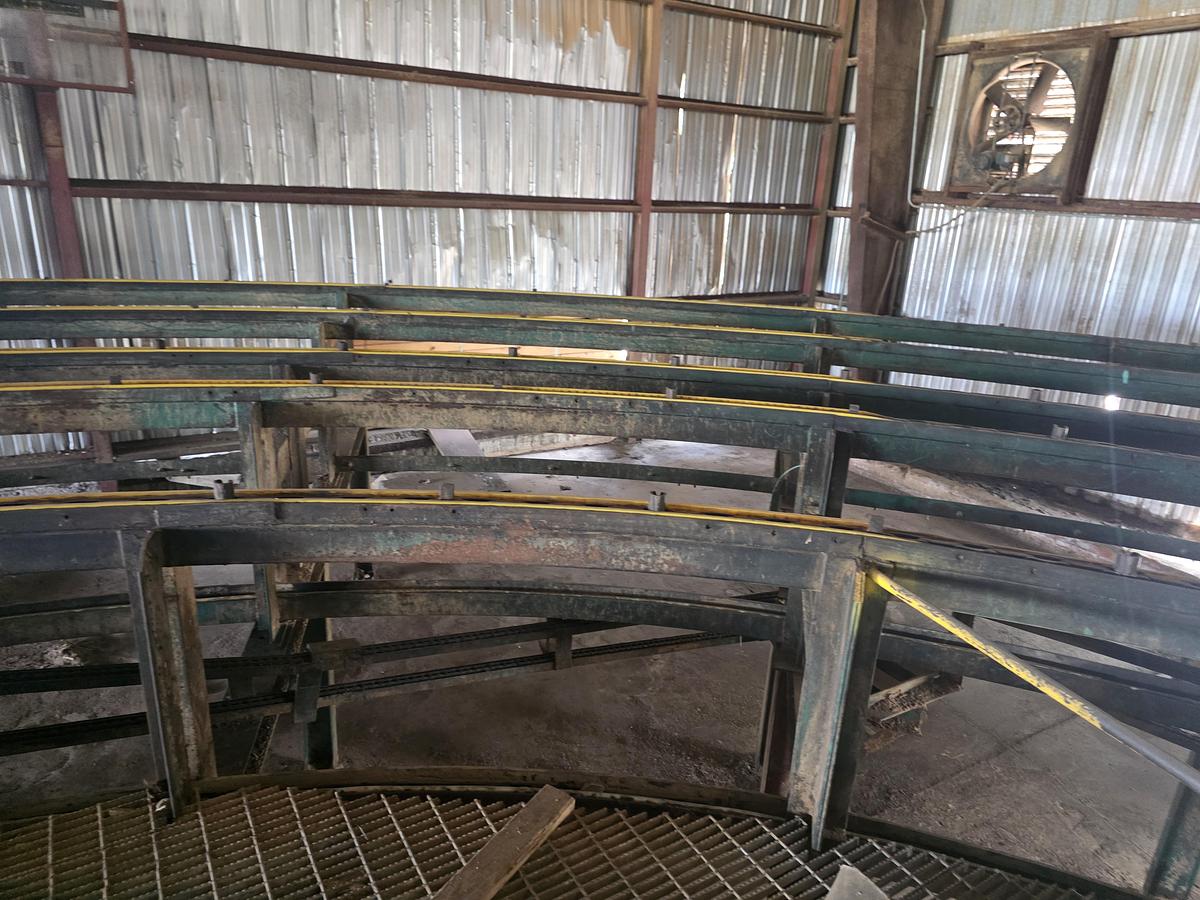 Used Curved Chain Deck - 5 strand x 90 degrees