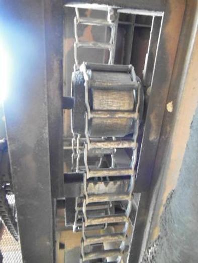 Used 87′ log trough conveyor