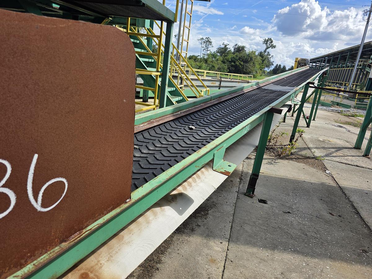 Used Waste Belt Conveyor 24" x 40'