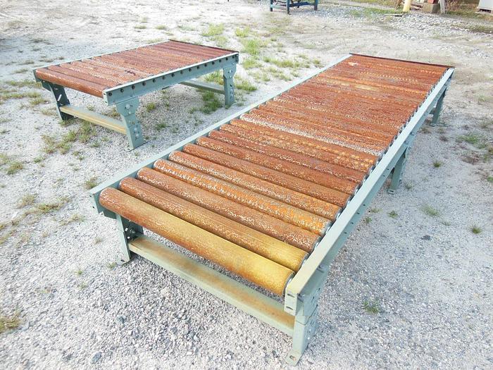 Used HYTROL 34″ W X 15′ L ROLLER CONVEYOR
