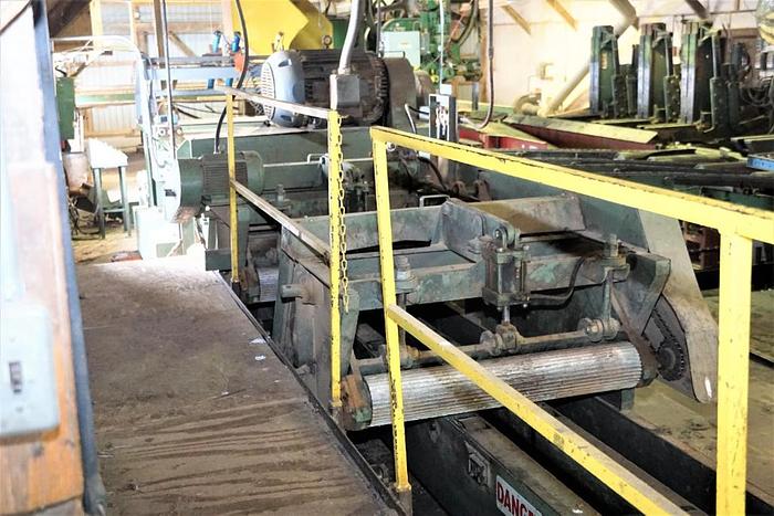 Used CROSBY 4″x42″ 3-saw Edger