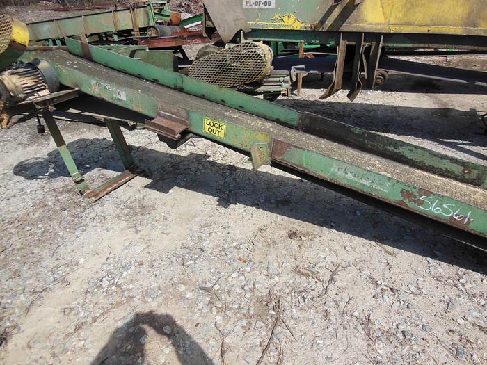 Used 14′ X 15″ FLAT BELT CONVEYOR