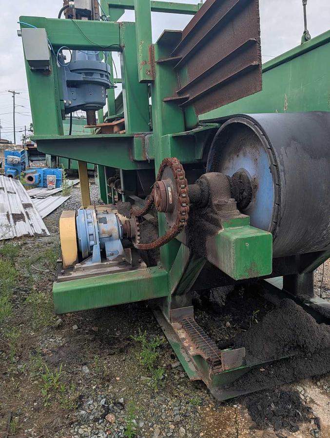 Used Log Belt Conveyor with kicker