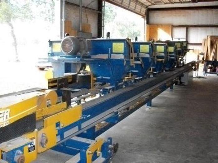 Used 2010 Baker 6 Head Resaw With Return